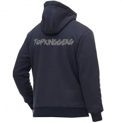 Sherpa Fleece Lined Zip Up Hooded Jacket:-