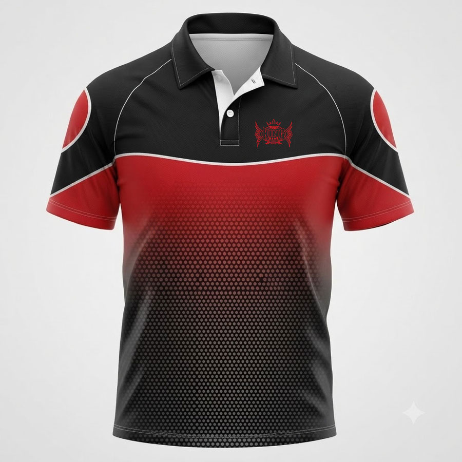 Top King Gear Custom Sublimation Polo Shirt 