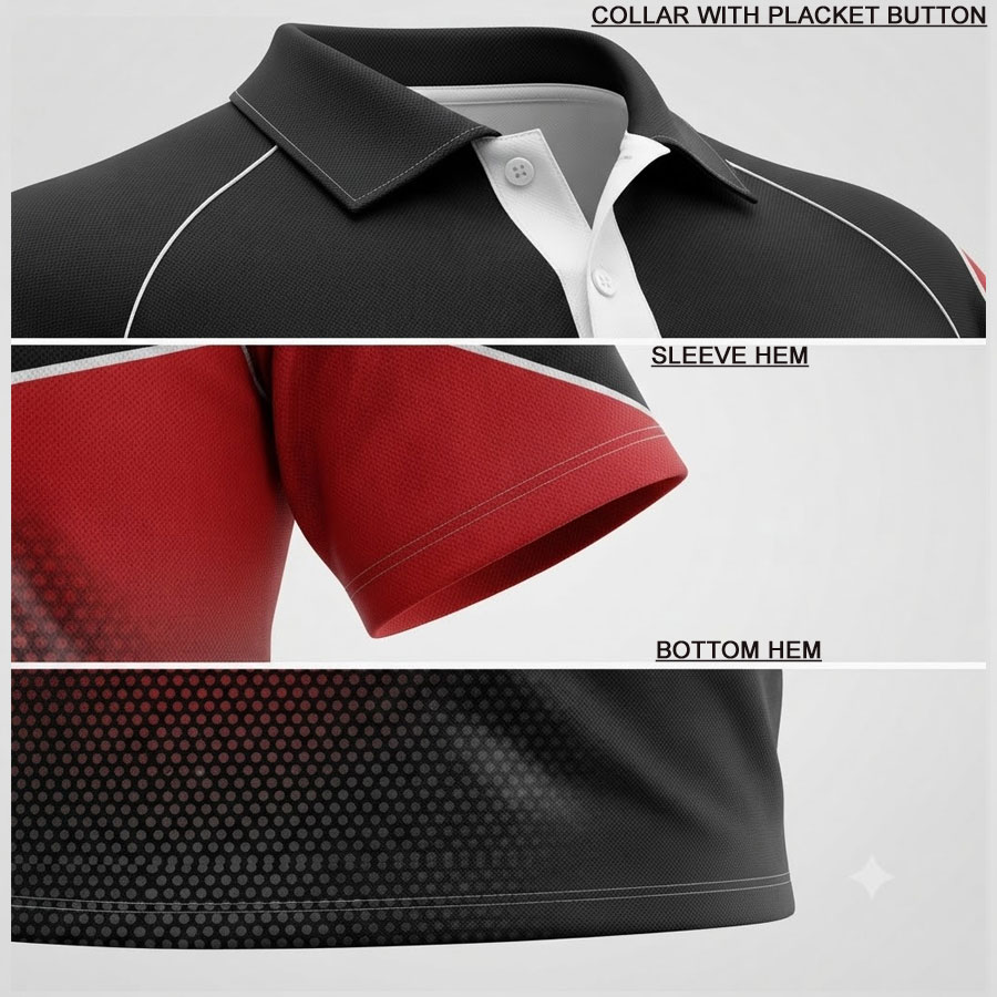 Top King Gear Custom Sublimation Polo Shirt 