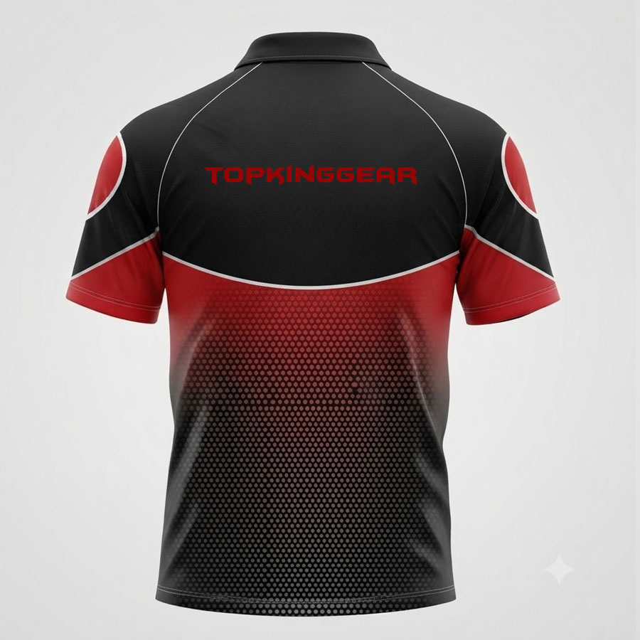 Top King Gear Custom Sublimation Polo Shirt 