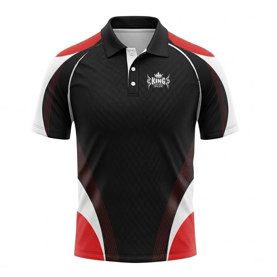 TOPKINGGEAR 100% Polyester Breathable Teamwear Polo Shirt 