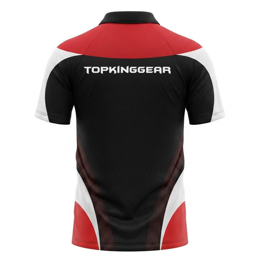 TOPKINGGEAR 100% Polyester Breathable Teamwear Polo Shirt 