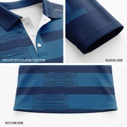 TOPKINGGEAR 100% Polyester Breathable Teamwear Polo Shirt