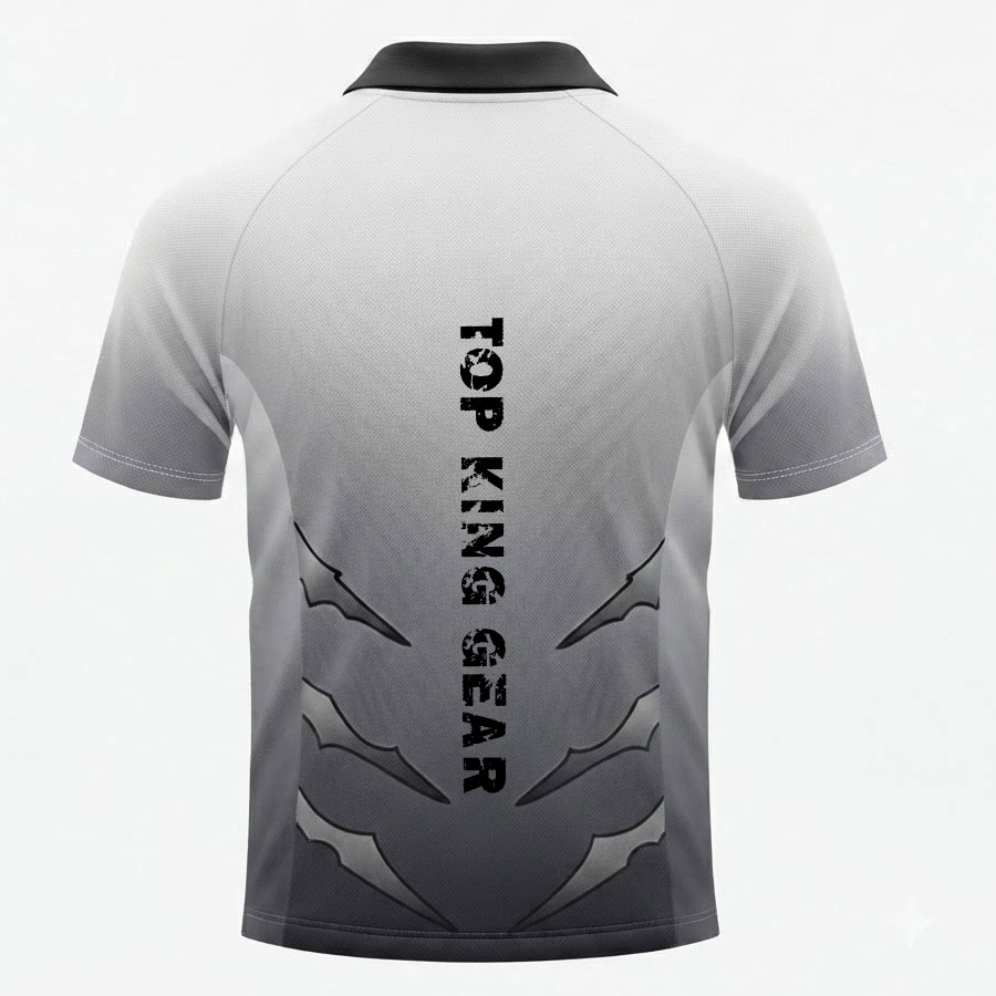 Top King Gear Custom Sublimation Polo Shirt