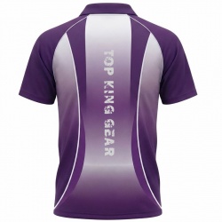 TOPKINGGEAR Premium Custom 100% Polyester Sublimation Polo Shirts