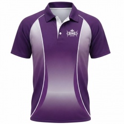 TOPKINGGEAR Premium Custom 100% Polyester Sublimation Polo Shirts