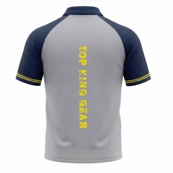TOPKINGGEAR Premium Custom 100% Polyester Sublimation Polo Shirt
