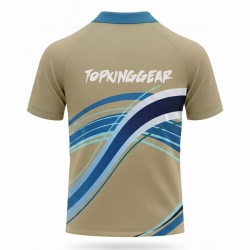 TOPKINGGEAR Custom Team Sports Sublimation Polo Shirt