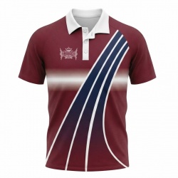 TOPKINGGEAR 100% Polyester Sublimation Polo Shirt