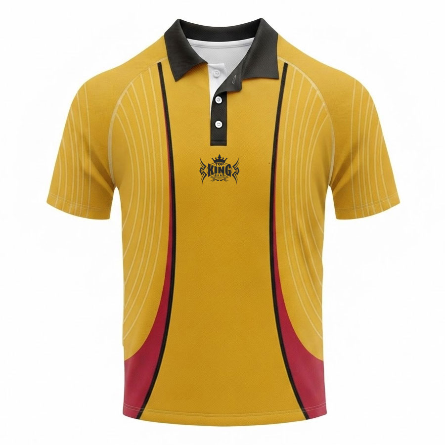 TOPKINGGEAR Custom Team Sports Sublimation Polo