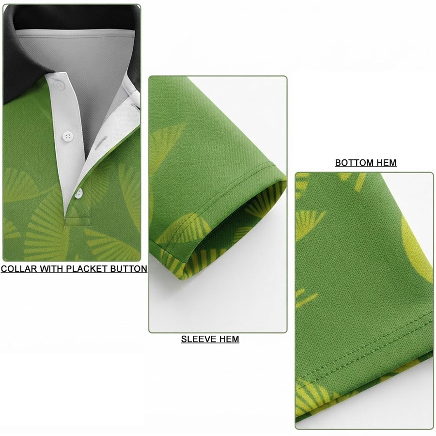 TOPKINGGEAR Custom Sublimation Polo