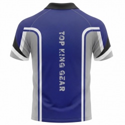 TOPKINGGEAR 100% Polyester Interlock Sublimation Polo Shirt