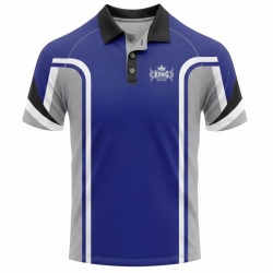 TOPKINGGEAR 100% Polyester Interlock Sublimation Polo Shirt