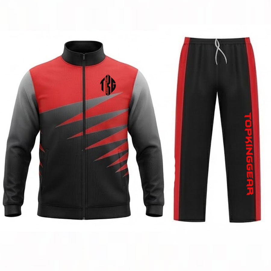 TOPKINGGEAR Premium Custom Sublimation Sports Tracksuit