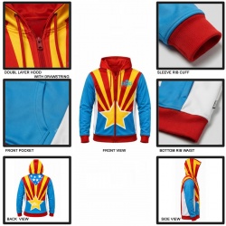  TOPKINGGEAR Premium Quality Full Sublimation Performance Hoodie