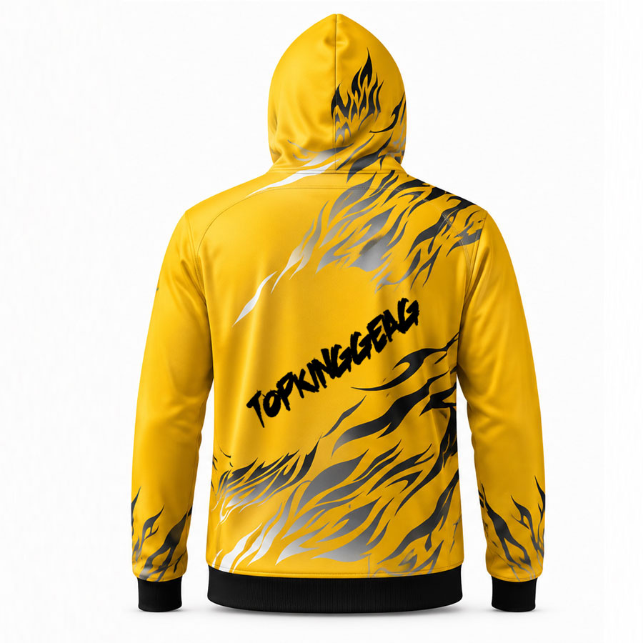 TOPKINGGEAR Premium Custom Sublimated Sports Hoodie