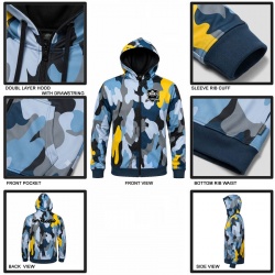  TOPKINGGEAR Premium Quality Full Sublimation Performance Hoodie