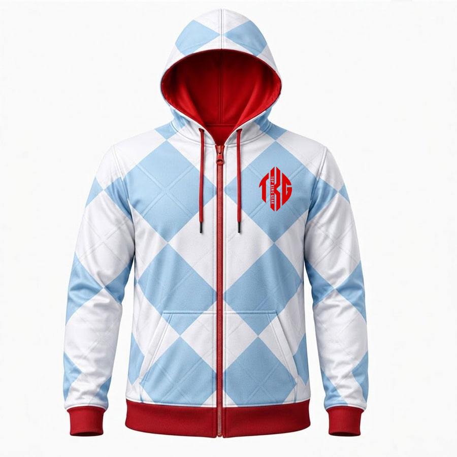  TOPKINGGEAR High-Performance Custom Sublimation Hoodie
