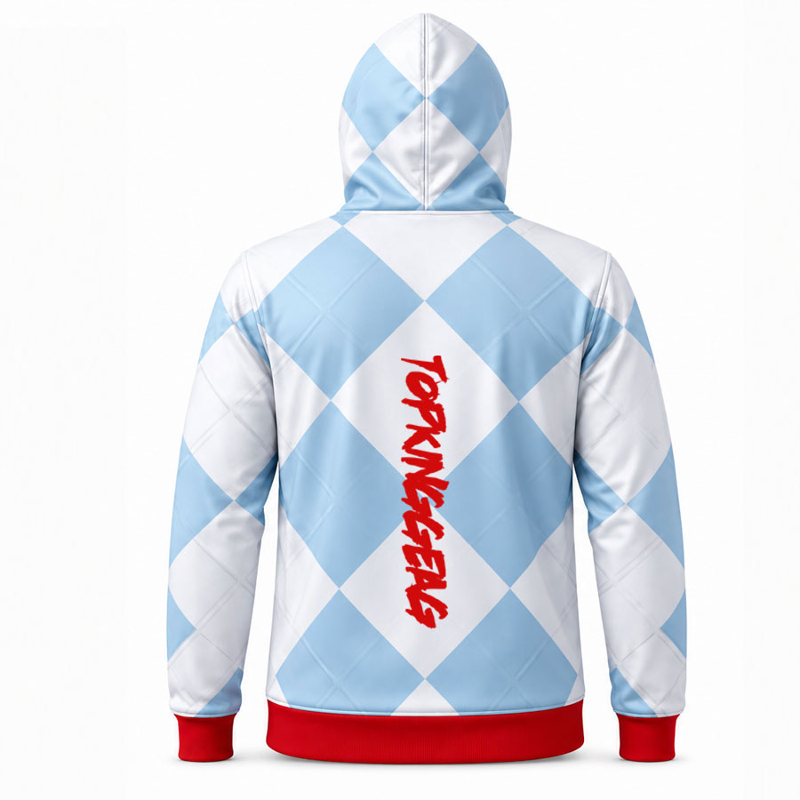  TOPKINGGEAR High-Performance Custom Sublimation Hoodie