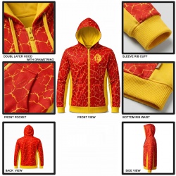 TOPKINGGEAR Premium Quality All-Over Sublimation Sports Hoodie