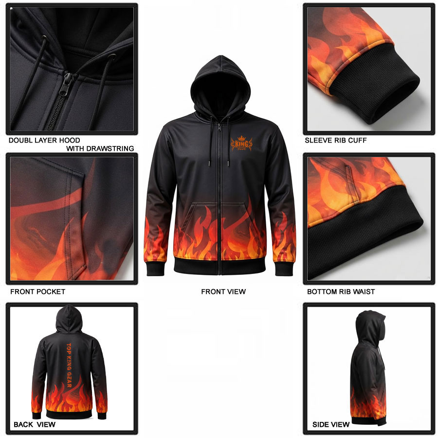 Custom Dye Sublimation Hoodies