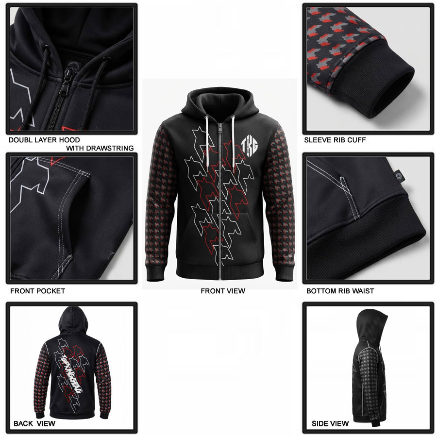 TOPKINGGEAR Premium Performance Team Sports Hoodie