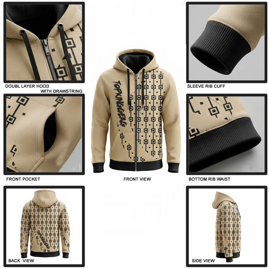 TOPKINGGEAR Premium Athletic Sublimation Pullover Hoodie