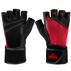 Weightlifting Gloves with Wrist Wrap Men Gym Workout Gloves;.