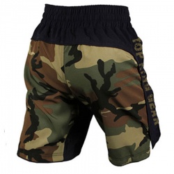 Camo Design Of Sublimation MMA Fight Shorts