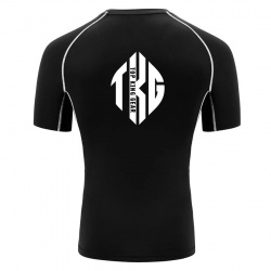 Short Sleeve MMA Compression Rash Guard:-