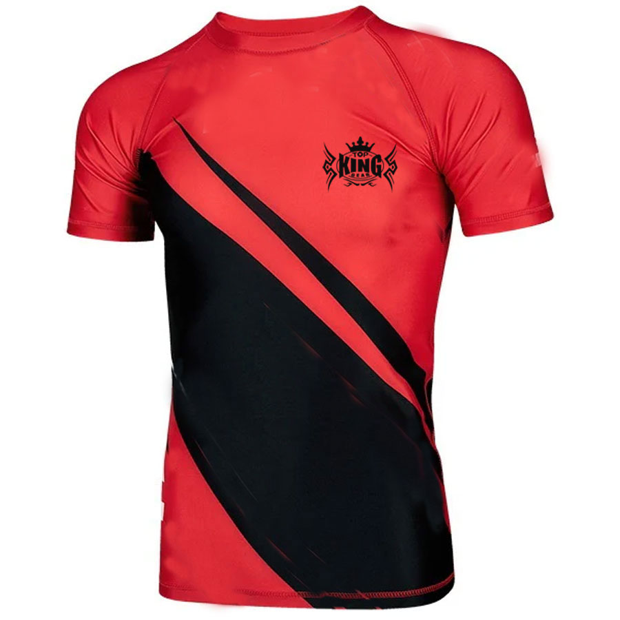  Sublimation Short Sleeve MMA Rash Guard:-