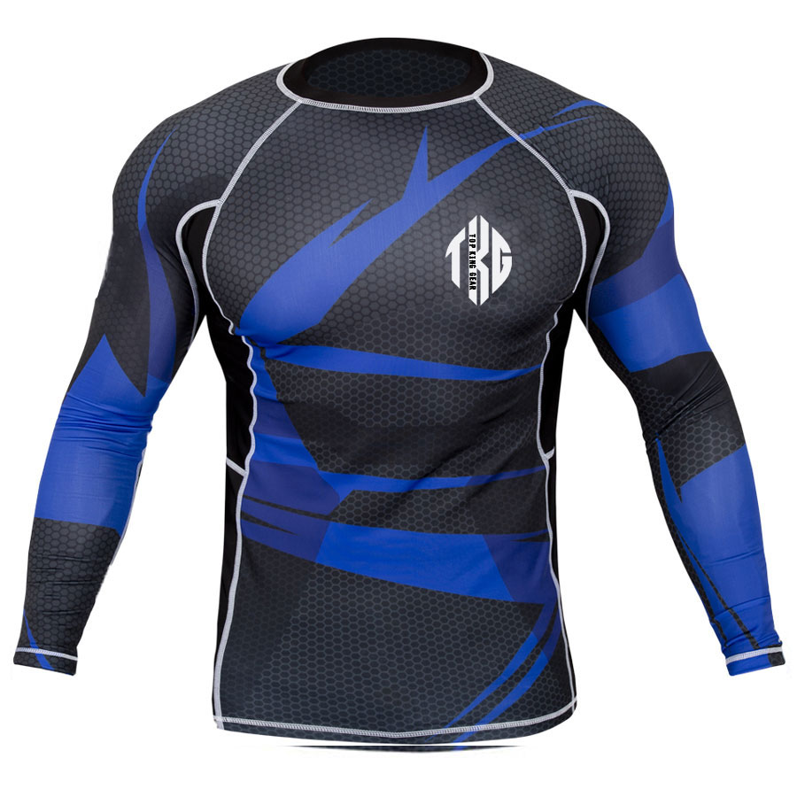 Custom Design Sublimated MMA Rash Guard:-