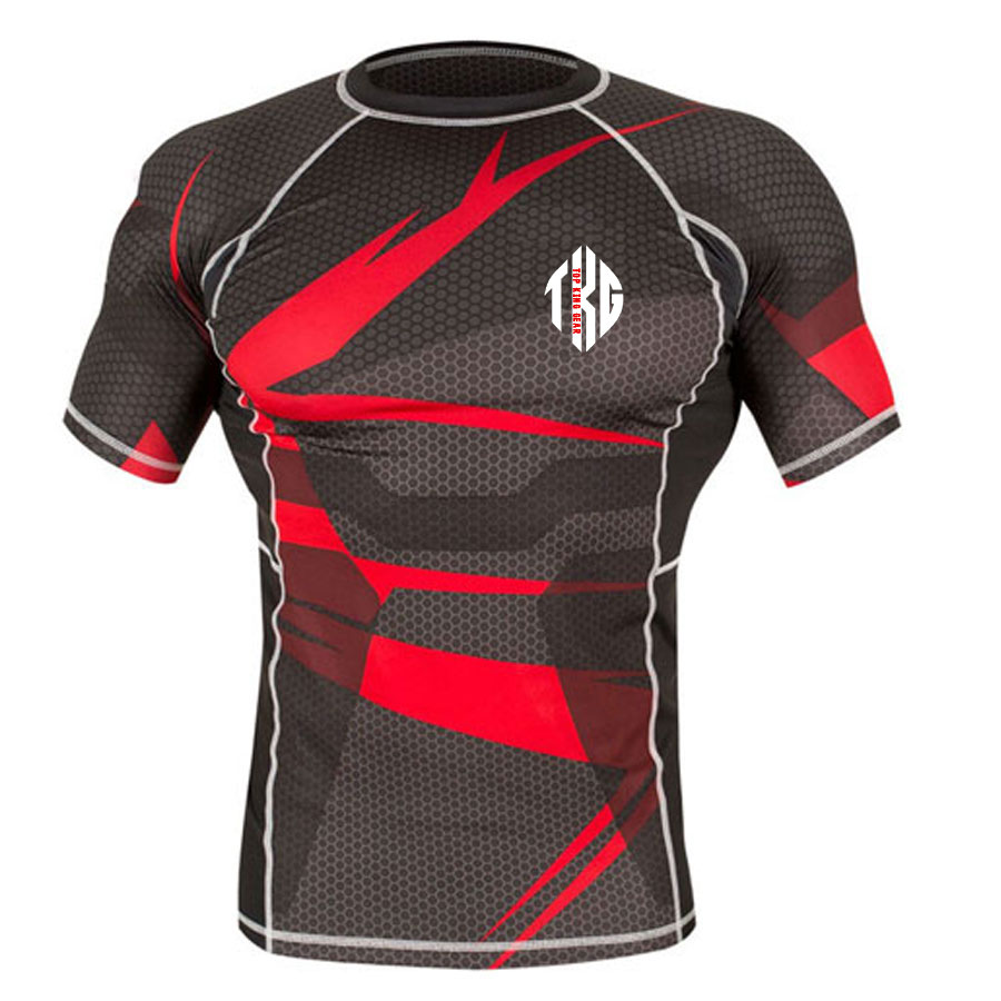 Sublimated MMA Rash guard:-