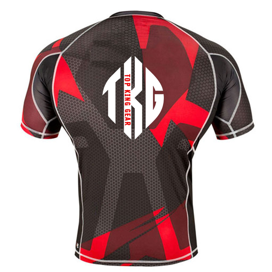 Sublimated MMA Rash guard:-