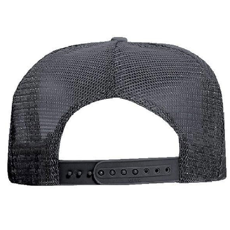 High Crown Polyester Foam Mesh Back Trucker Hat:-