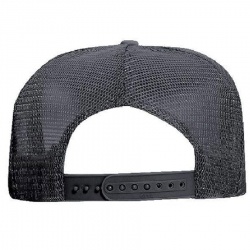 High Crown Polyester Foam Mesh Back Trucker Hat:-