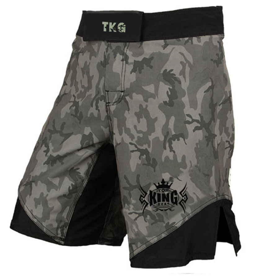 Sublimation Camo Print MMA Fight Shorts