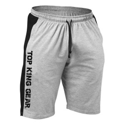 100 Cotton Jersey Gym Shorts With Pockets
