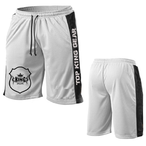  100%Polyester Poly Mesh Gym Shorts