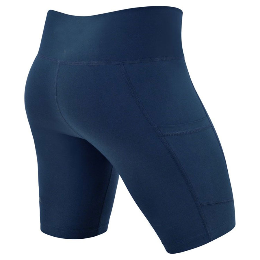WOMEN POLY SPANDEX BODY SHAPER GYM WORKOUT SHORTS:-