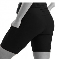 WOMEN POLY SPANDEX BODY SHAPER GYM WORKOUT SHORTS:-