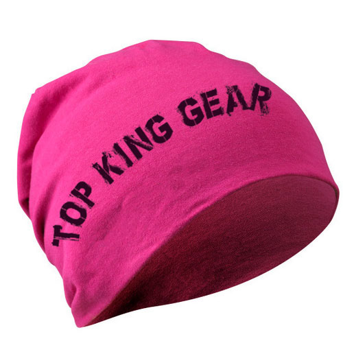 Ladies Pink Cotton Jersey Beanies/ Best Beanies Women