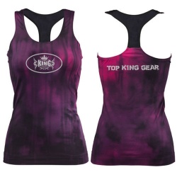 Sublimated Womens Gym Stringer Tank Top