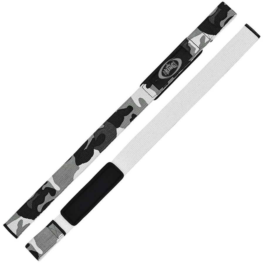 Camo Design Weight Training Wrist Straps:-