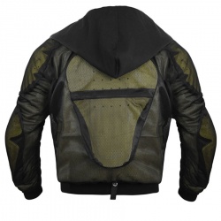 Motorcycle Rider's Kevlar Hoodie:-