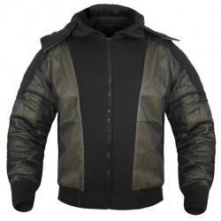 Motorcycle Rider's Kevlar Hoodie:-